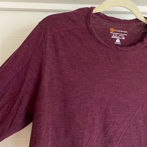 Merino Wool Long Sleeve Athletic Shirt